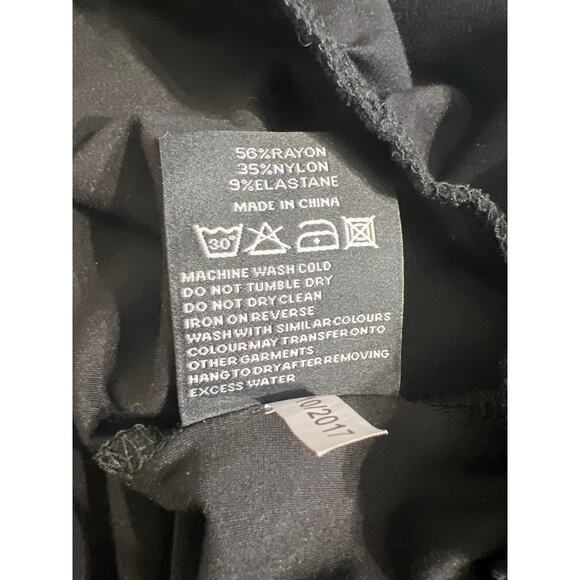 Killstar Goth Black Dress XS Spider Button Mesh Ruffle Witchy - Picture 10 of 12